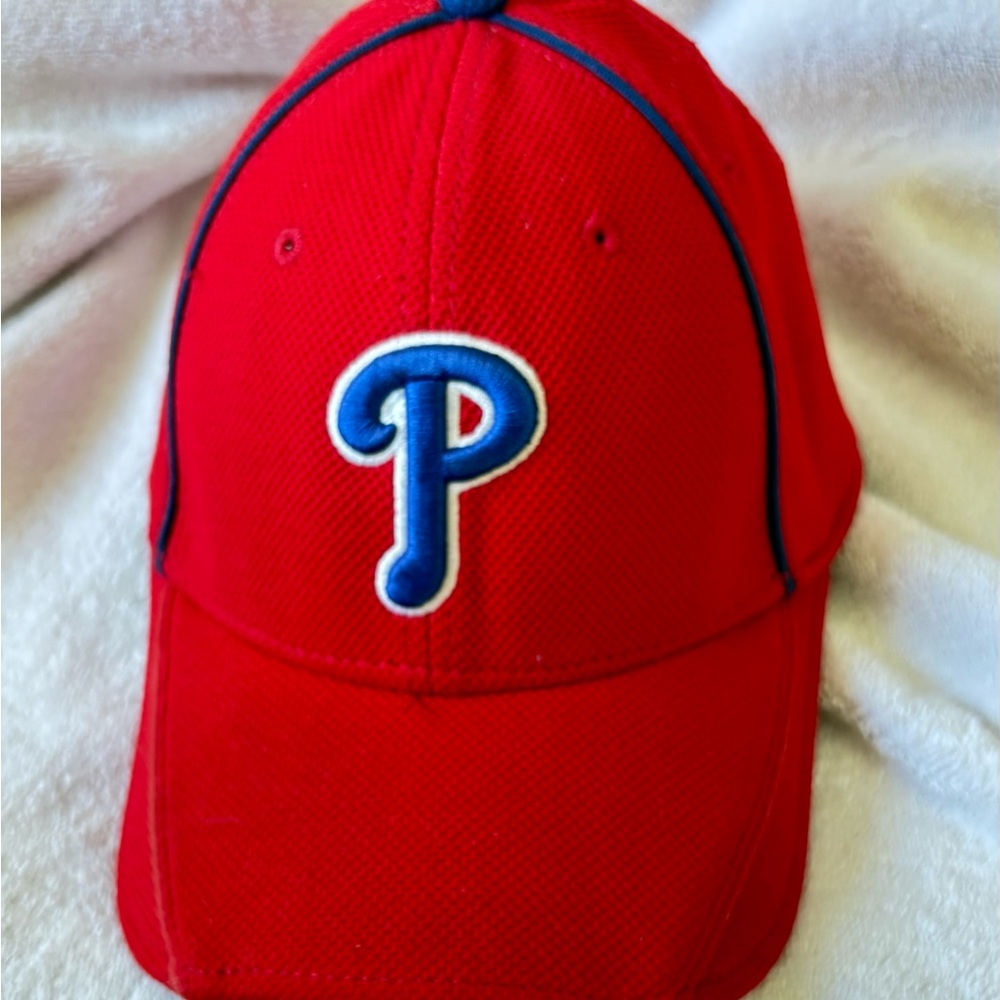 Philadelphia Phillies Official Batting Practice Cap Red Authentic By New Era